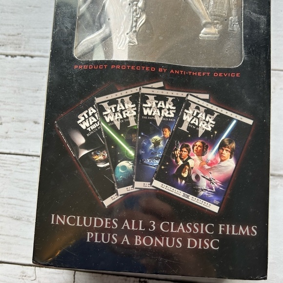 Star Wars Trilogy 4 Disc DVD
Box Set - New Sealed - Picture 2 of 8